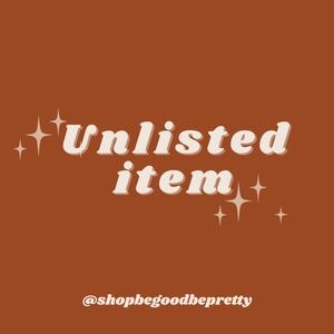 Unlisted item